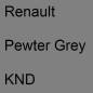 Preview: Renault, Pewter Grey, KND.